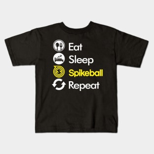 eat sleep spike Kids T-Shirt